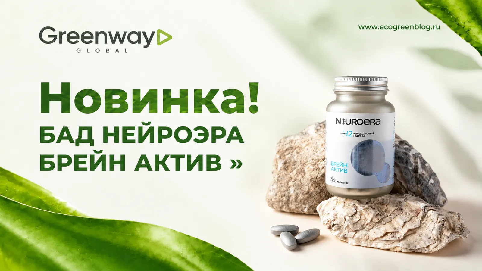 БАД НЕЙРОЭРА БРЕЙН АКТИВ в Greenway Global