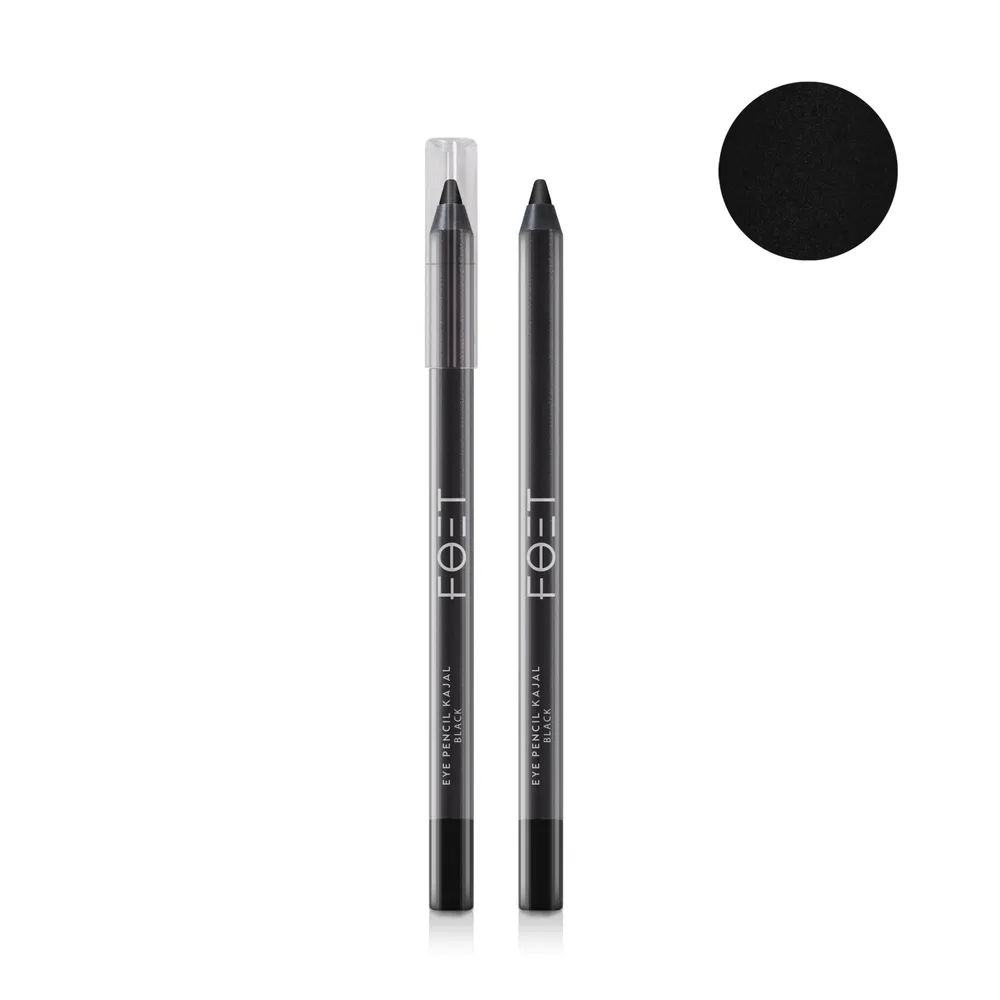 Карандаш кайал для глаз Foet Eye Pencil Kajal Черный гринвей глоьбал