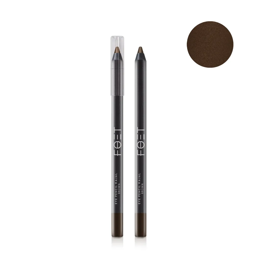Карандаш кайал для глаз Foet Eye Pencil Kajal Коричневый гринвей глобал