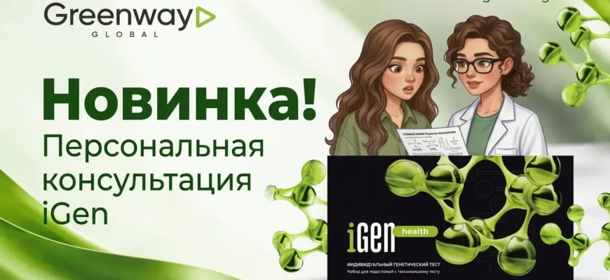 Персональная консультация iGen в Greenway Global
