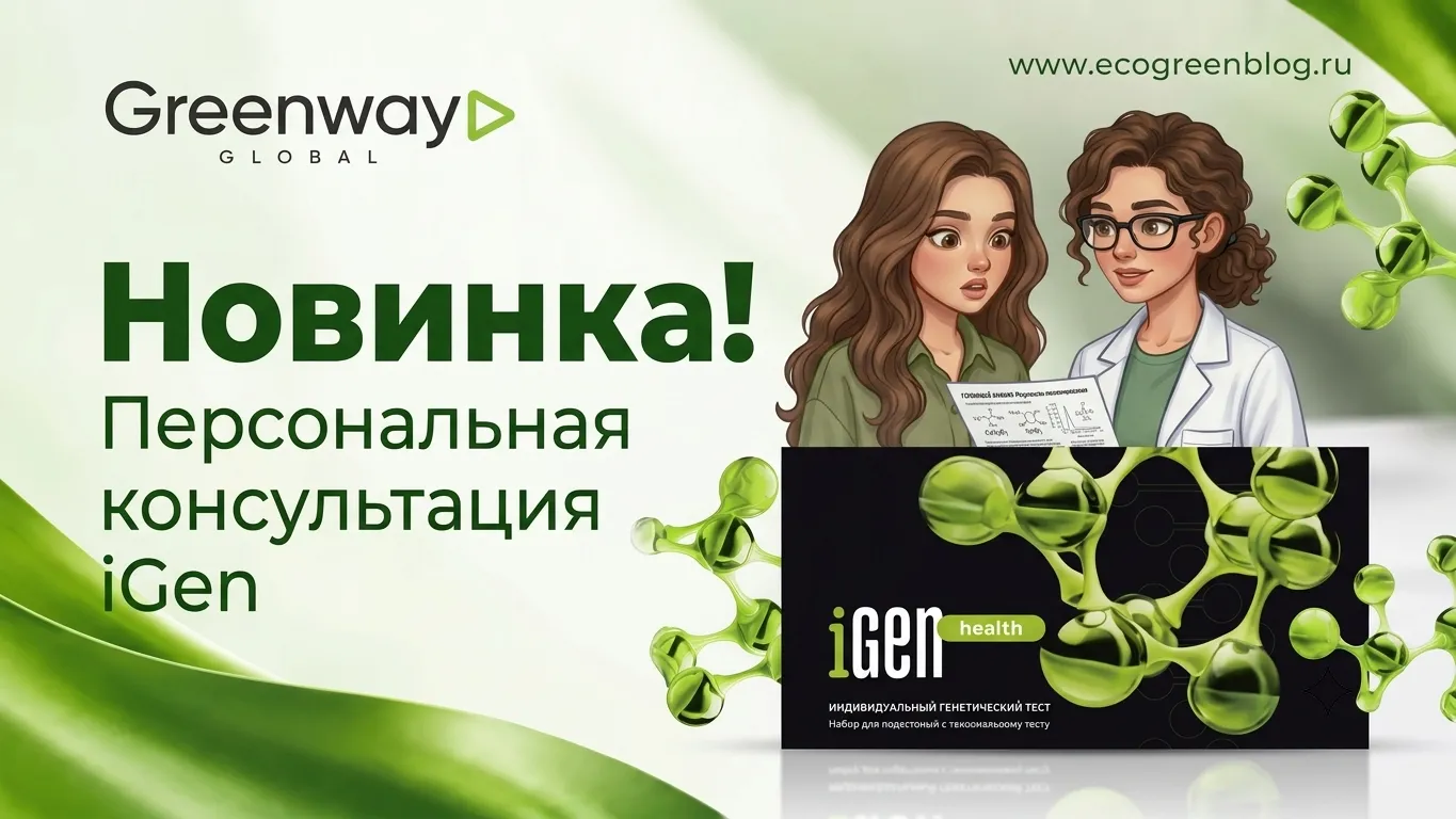Персональная консультация iGen в Greenway Global
