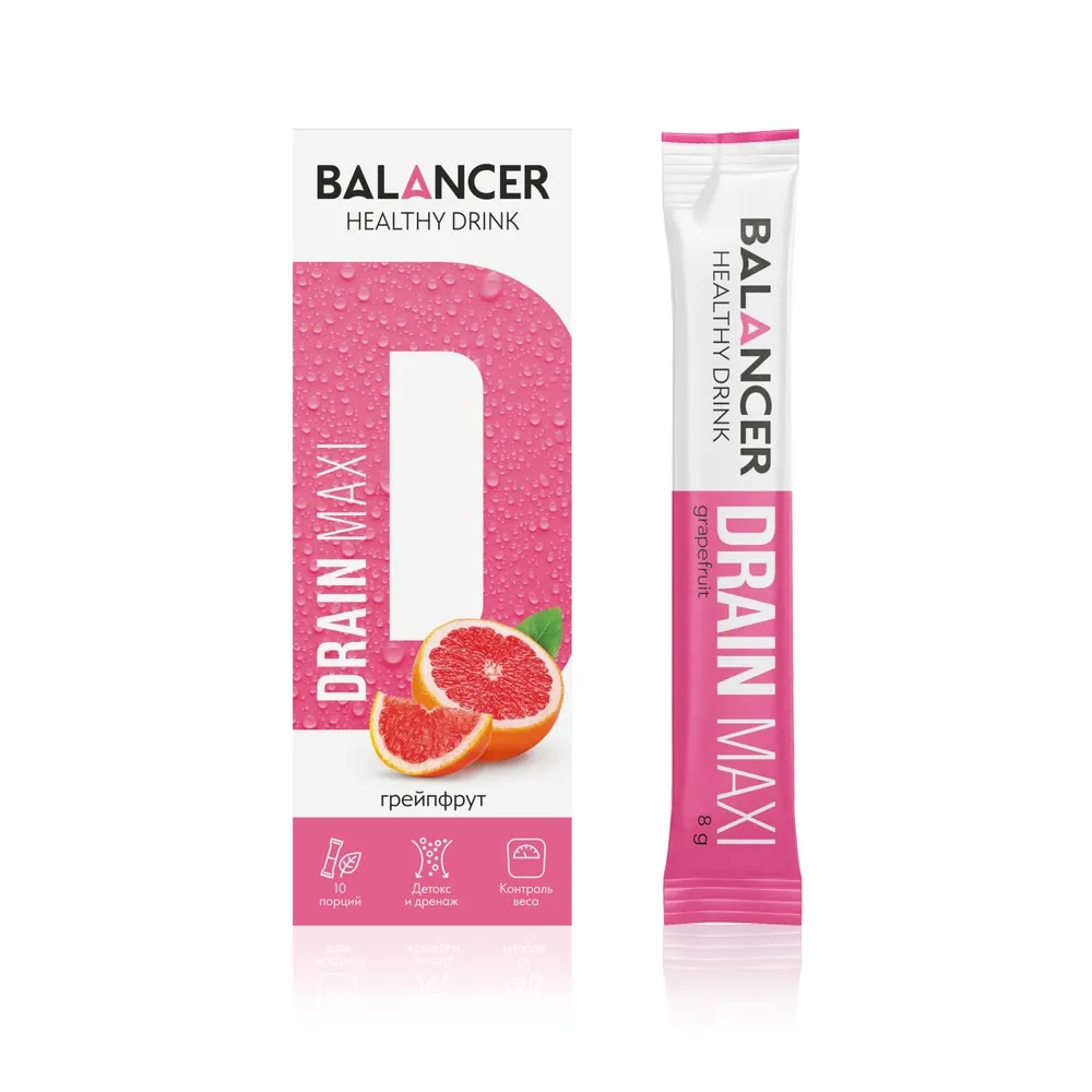 Дренирующий напиток BALANCER DRAIN MAXI со вкусом «Грейпфрут» гринвей глобал